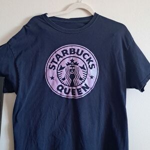Starbucks Queen Navy T-Shirt